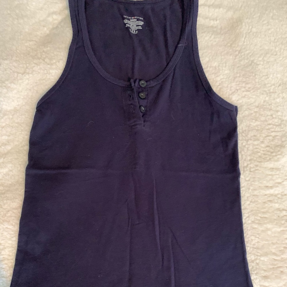 NAVY blue Tommy Hilfiger tank